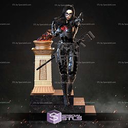 Baroness Pointing Gun STL Files