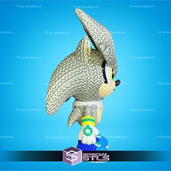 Basic STL Files Silver the Hedgehog Crochet