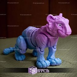 Basic STL Tiger Print in place Cute