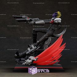Beelzemon Digimon in Action STL Files
