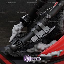 Beelzemon Digimon in Action STL Files