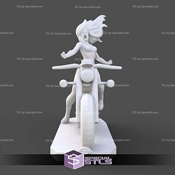 Black Canary on Motor STL Files
