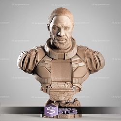 Bloodsport Portrait Bust STL Files