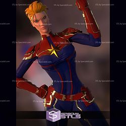 Captain Marvel No Cut OBJ Files