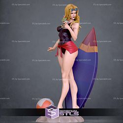 Captain Marvel Swimsuit STL Files