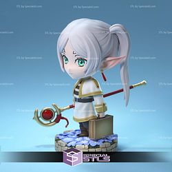 Chibi Frieren Beyond Journeys End 112mm STL Files