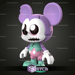 Chibi Mickey Zombie STL Files
