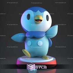 Chibi Piplup Tiplouf Pokemon STL Files