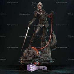 Ciri The Witcher 4 STL Files