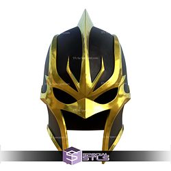 Cosplay STL Files Black Knight Helmet