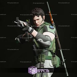 Chris Redfield Resident Evil STL Files