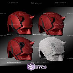 Cosplay STL Files Daredevil Born Again Cowl bundle