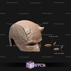 Cosplay STL Files Daredevil Born Again Cowl bundle