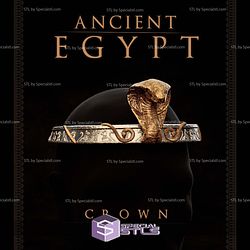 Cosplay STL Files Crown Egypt