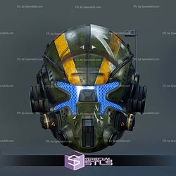Cosplay STL Files Jack Cooper Titanfall Helmet