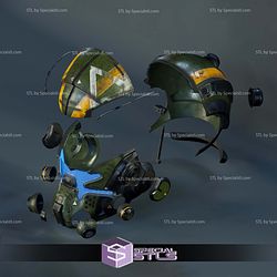 Cosplay STL Files Jack Cooper Titanfall Helmet