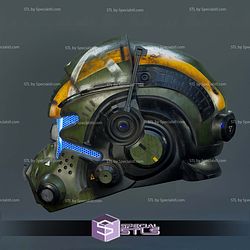 Cosplay STL Files Jack Cooper Titanfall Helmet