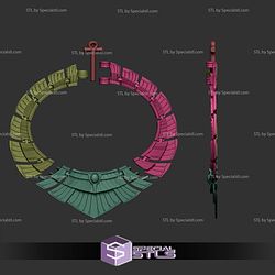 Cosplay STL Files Ra Collar