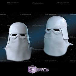 Cosplay STL Files Snowtrooper Helmet V2