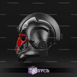 Cosplay STL Files Tie Fighter Pilot Helmet