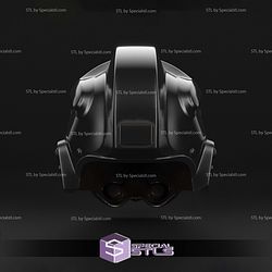 Cosplay STL Files Tie Fighter Pilot Helmet