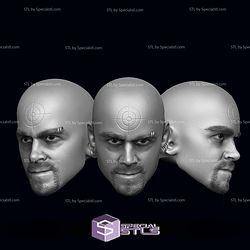 Custom Head STL Collection - Bullseye Daredevil Born Again