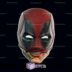 Custom Head STL Collection - Deadpool Happy