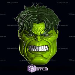 Custom Head STL Collection - Hulk X Men 97 Angry