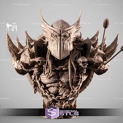Dark Ages Spawn Portrait Bust STL Files