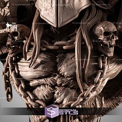 Dark Ages Spawn Portrait Bust STL Files