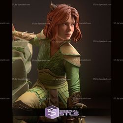 Doric Dungeons and Dragons Diorama STL Files