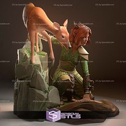Doric Dungeons and Dragons Diorama STL Files