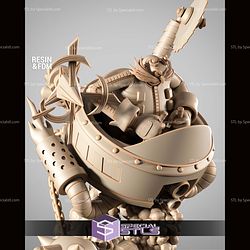 Dr Eggman Diorama 1-6 STL Files