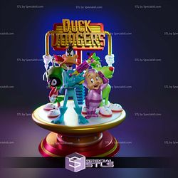 Duck Dodgers Diorama STL Files