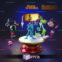 Duck Dodgers Diorama STL Files