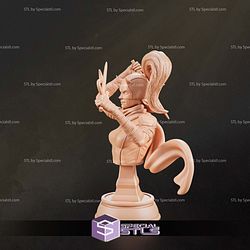 Elektra 2 Sword Bust STL Files