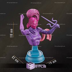 Elektra 2 Sword Bust STL Files