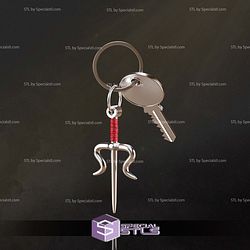 Elektra Sword Keychain STL Files