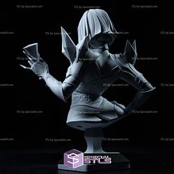 Emma Frost Marvel Rival and Glass Bust STL Files