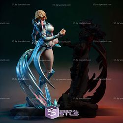 Emma Frost Marvel Rivals Kick STL Files