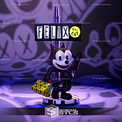 Felix The Cat on Street STL Files