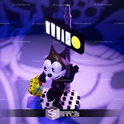 Felix The Cat on Street STL Files