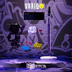 Felix The Cat on Street STL Files
