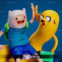 Finn and Jake BMO STL Files