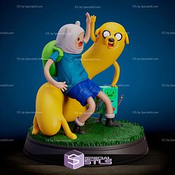 Finn and Jake BMO STL Files