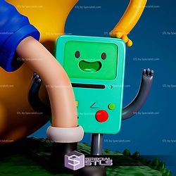 Finn and Jake BMO STL Files