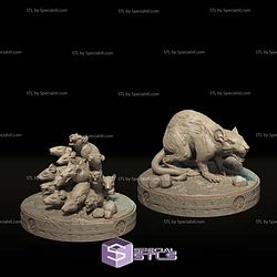 Giant Rats Bundle Crippled God Foundry Miniatures