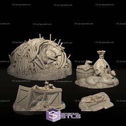 Giant Rats Bundle Crippled God Foundry Miniatures