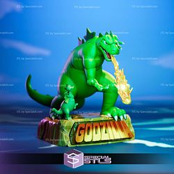 Godzilla and Godzooky STL Files