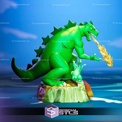 Godzilla and Godzooky STL Files